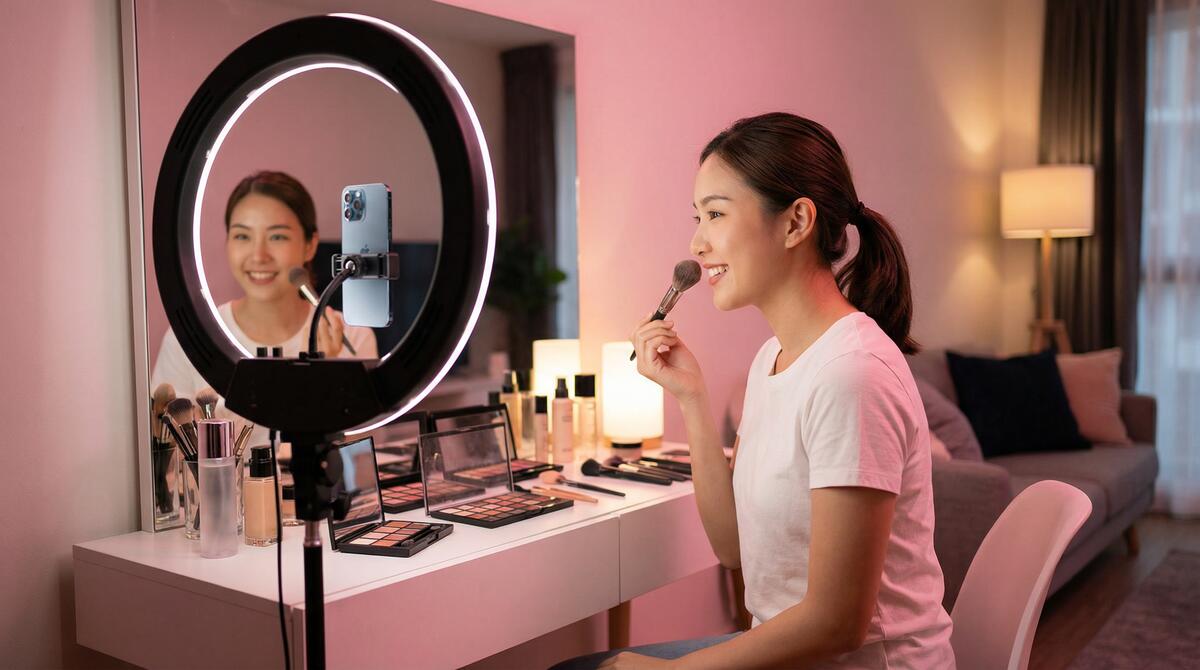 本平台美妆视频教程